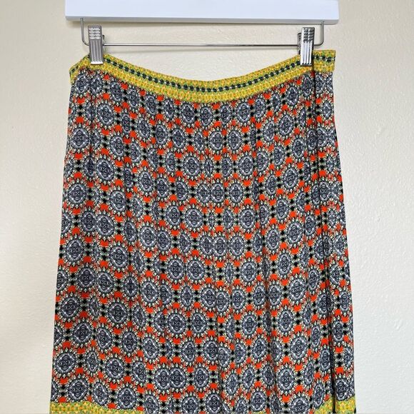 Caravan Creations Maxi Skirt Multiprint Tiered Boho Peasant Pull On Women Large - Picture 3 of 13
